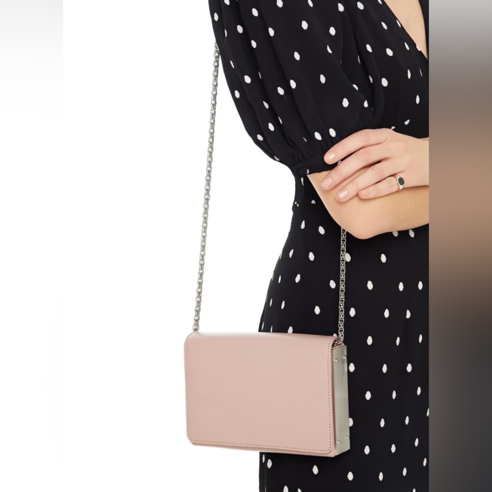 Serapian Gemma Seta Blush Leather Bag
